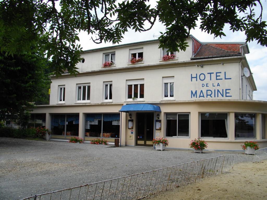 Hotel Logis De La Marine Tancarville Exterior foto